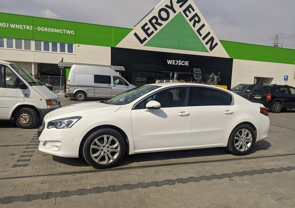 Peugeot 508 cena 41500 przebieg: 130000, rok produkcji 2014 z Rzeszów małe 352